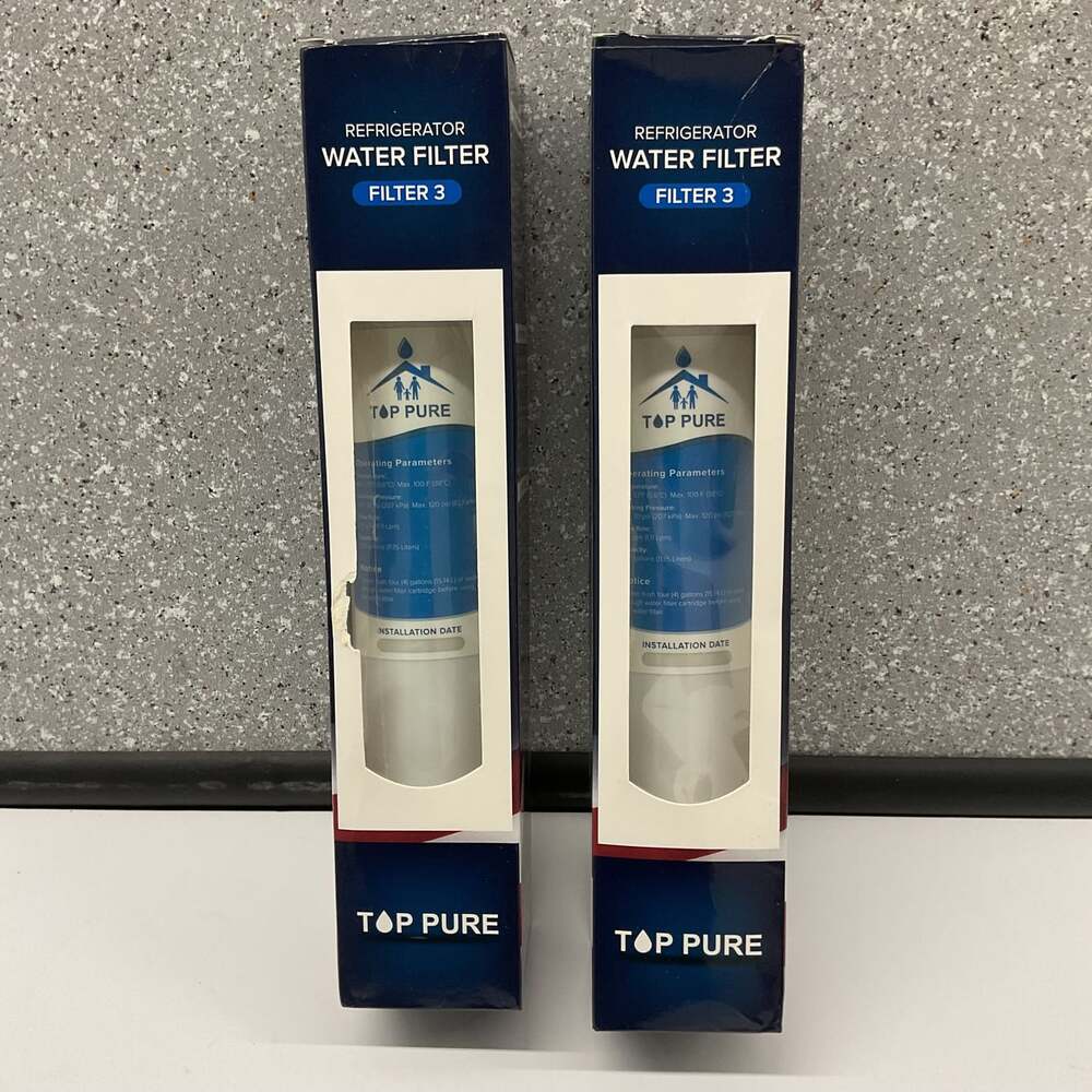Top Pure Refrigerator Water Filter (Filter 3) 2 pair